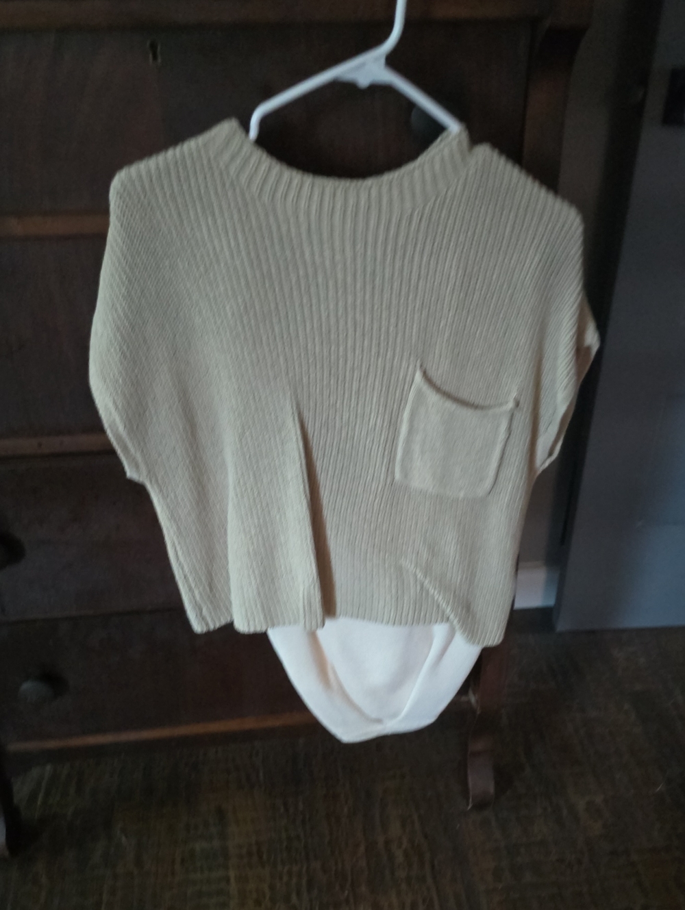 Free People FREYA beacj Sweater Set.  No Longer Available. Cream Size S